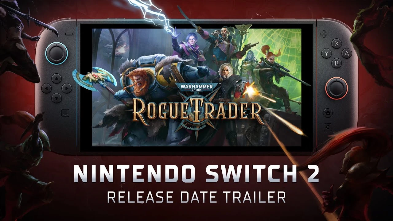 11 декабря 2025 года Warhammer 40,000: Rogue Trader выйдет на Nintendo Switch 2