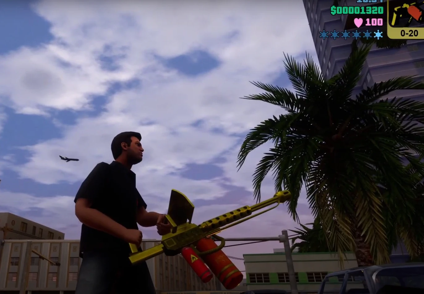 Grand Theft Auto: The Trilogy (Vice City) "Золотые пушки"