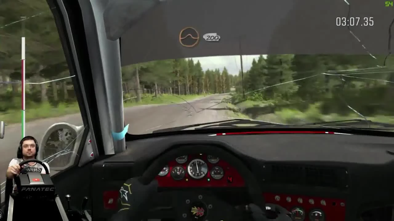 Борьба с BMW M3 E30 в Финляндии Dirt Rally