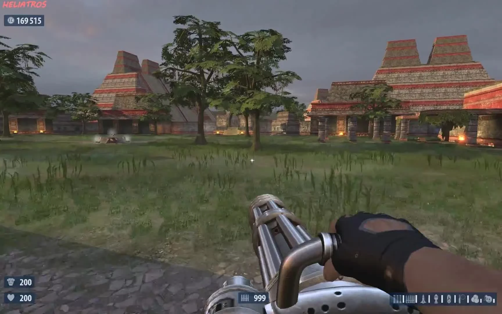 Хардкор-прохождение Serious Sam HD: TSE !БЕЗ РАНЕНИЙ! #3