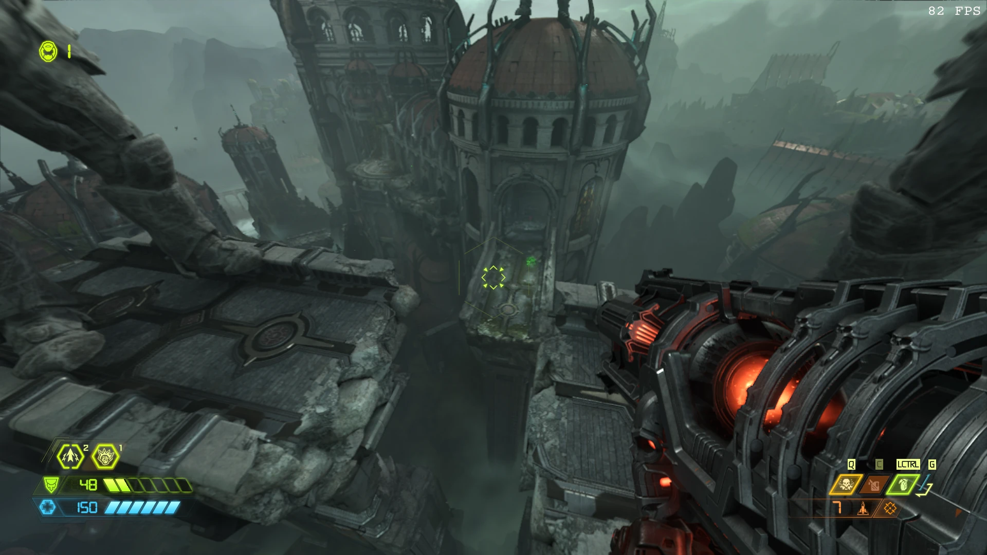 Doom Eternal "Прыжки на ракетах"