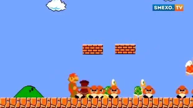 Марио слетел с катушек [Прикол]