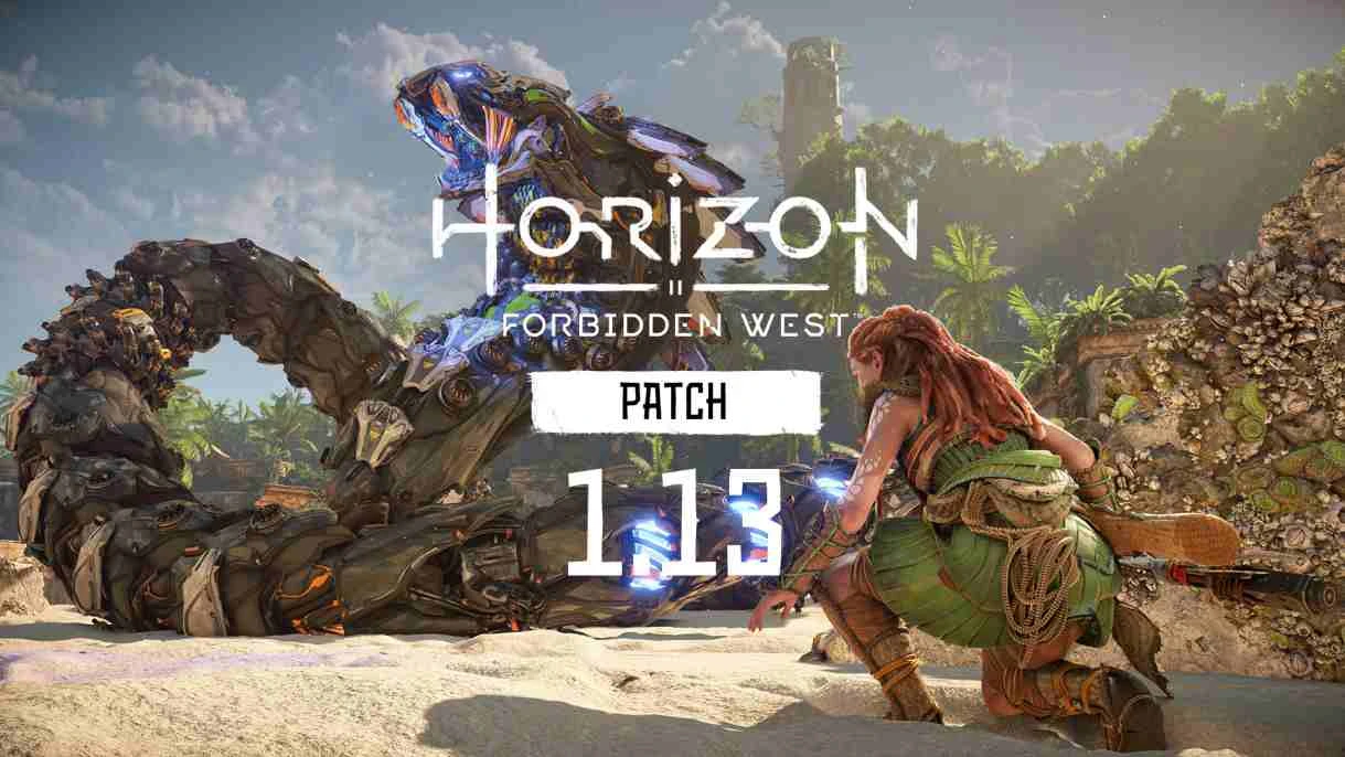 Обновление 1.13 для Horizon Forbidden West от 5 мая исправляет различные ошибки