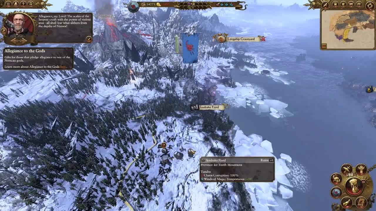 Кампания Трогга в новом геймплее Total War: Warhammer