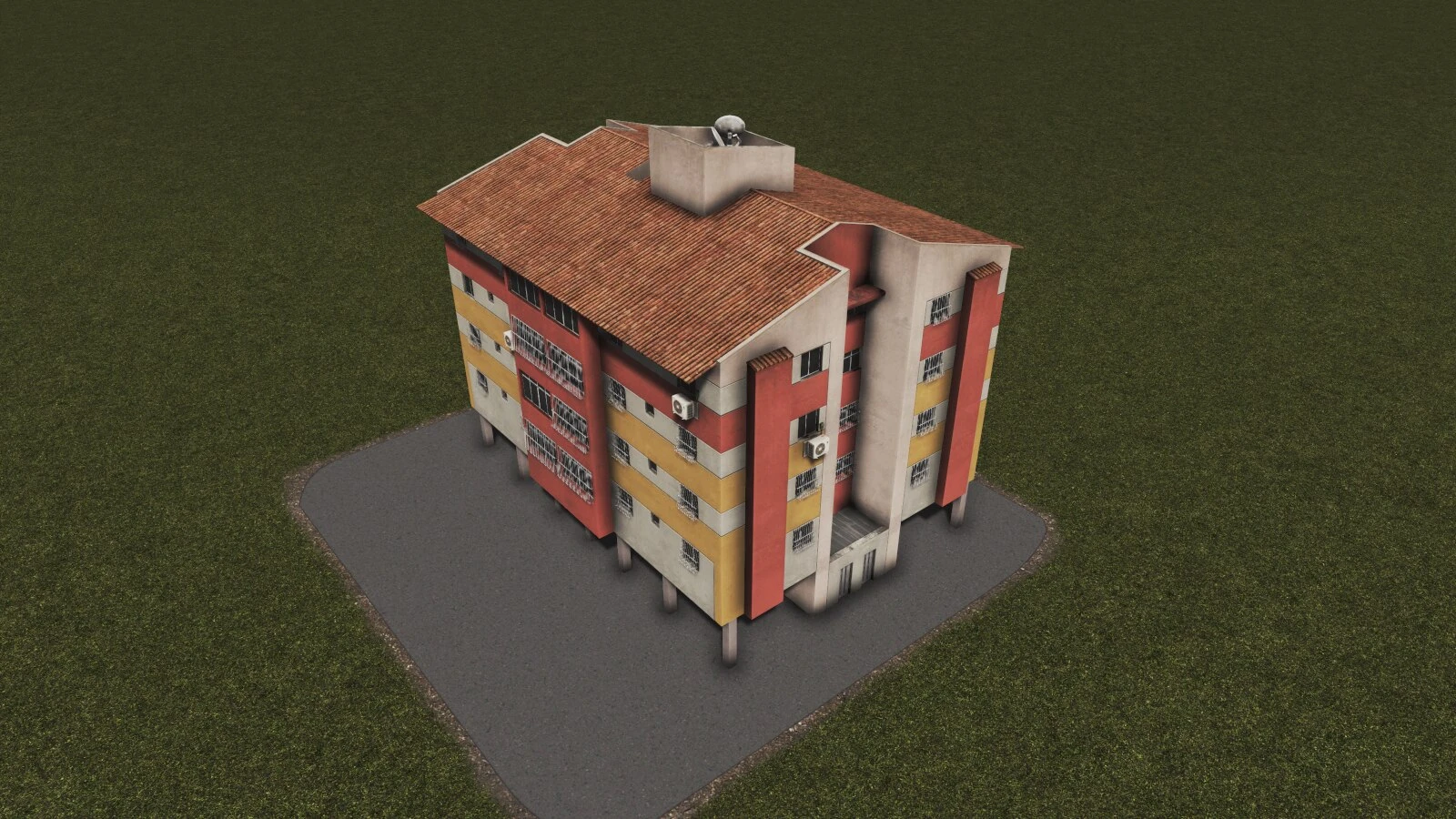 Cities: Skylines "Бразильские апартаменты Fortaleza"