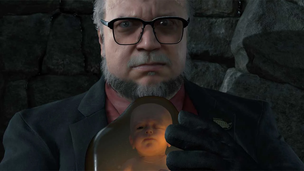 Хидео Кодзима поздравил Гильермо дель Торо скриншотом из Death Stranding