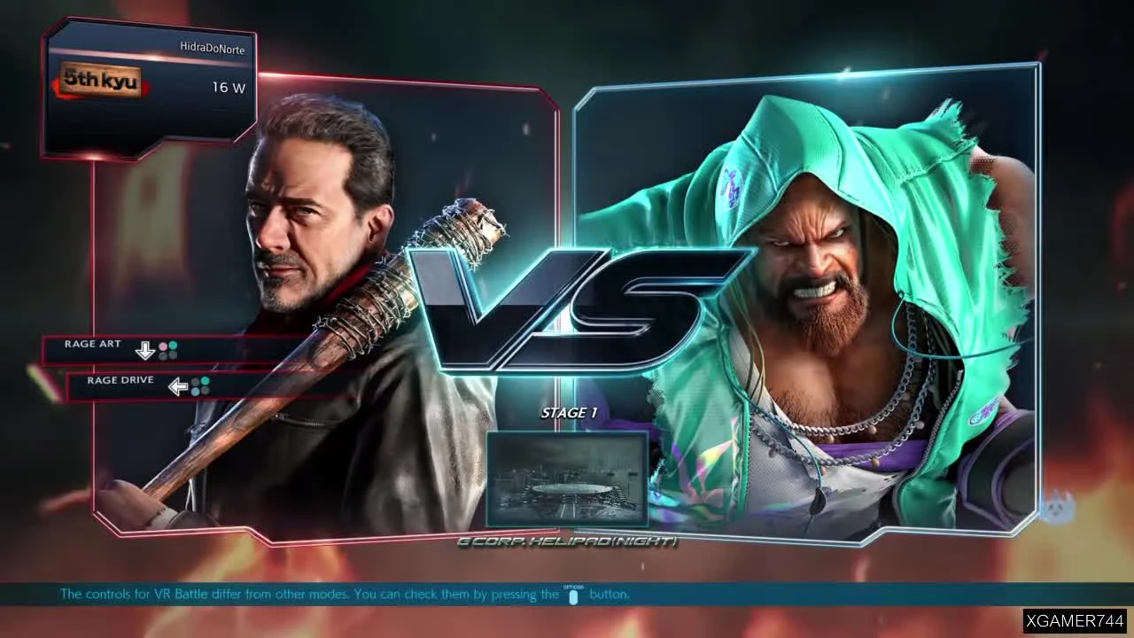 Tekken 7 - Прохождение сюжетки за Negan