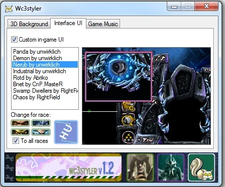 Warcraft 3 TFT "Wc3styler"