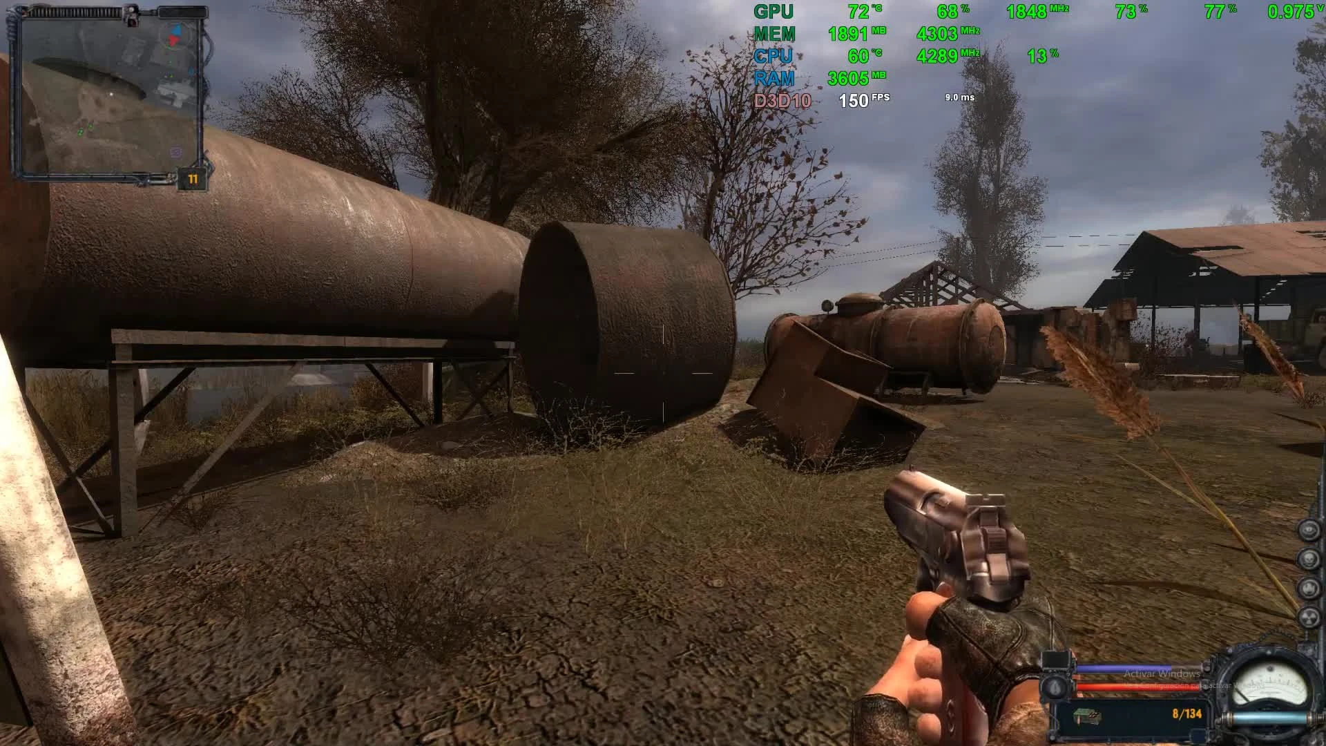 Трассировка лучей в S.T.A.L.K.E.R.: Clear Sky