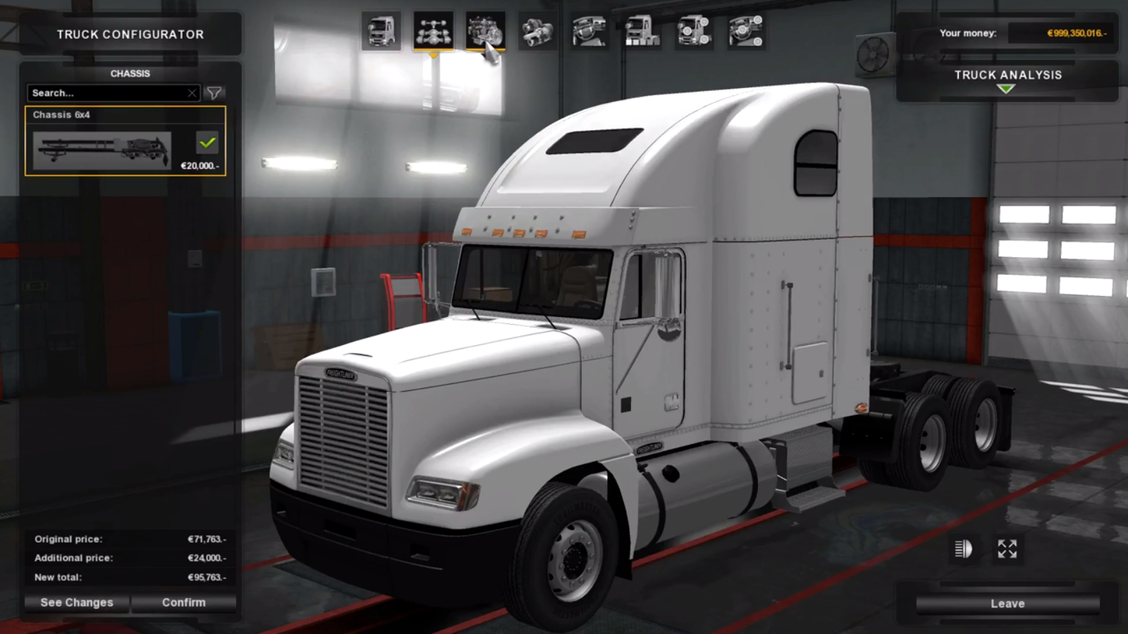 ETS 2 "Freightliner FLD 1.5"