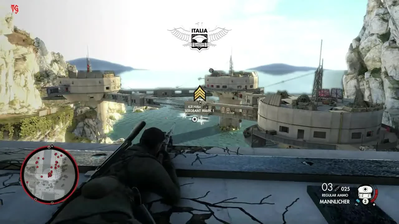 Sniper Elite 4 - Горячее блюдо.- Как накормить Хитлара супчиком