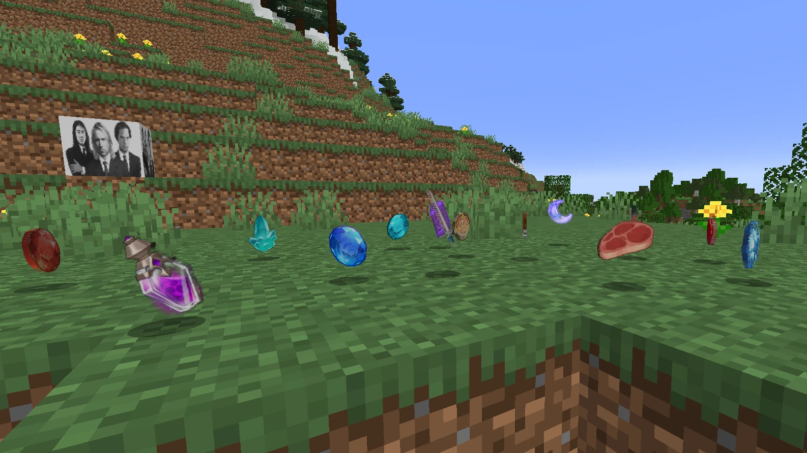 Minecraft "Genshin Impact ресурспак" [1.18-1.19]