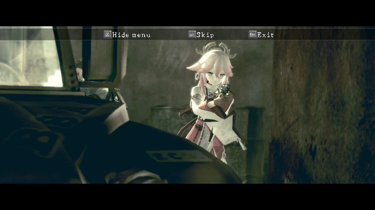 Resident Evil 5 "Яэ Мико из Genshin Impact"