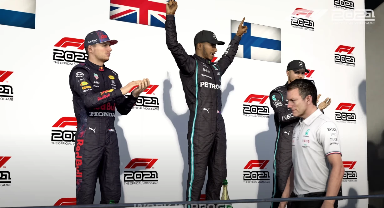 F1 2021 получит сегодня первое крупное обновление