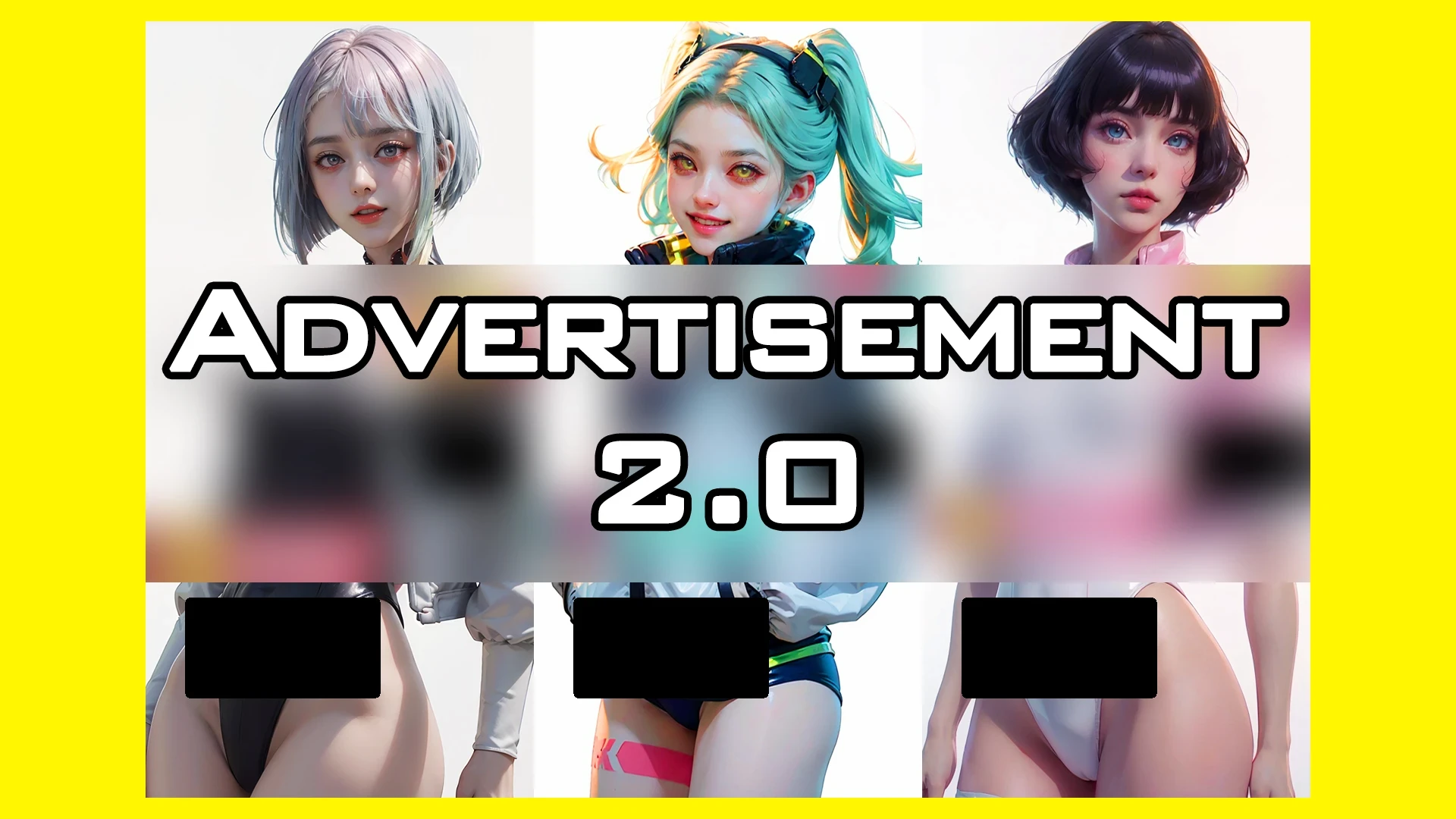 Cyberpunk 2077 "Откровенная реклама на торговых автоматах 2.0"