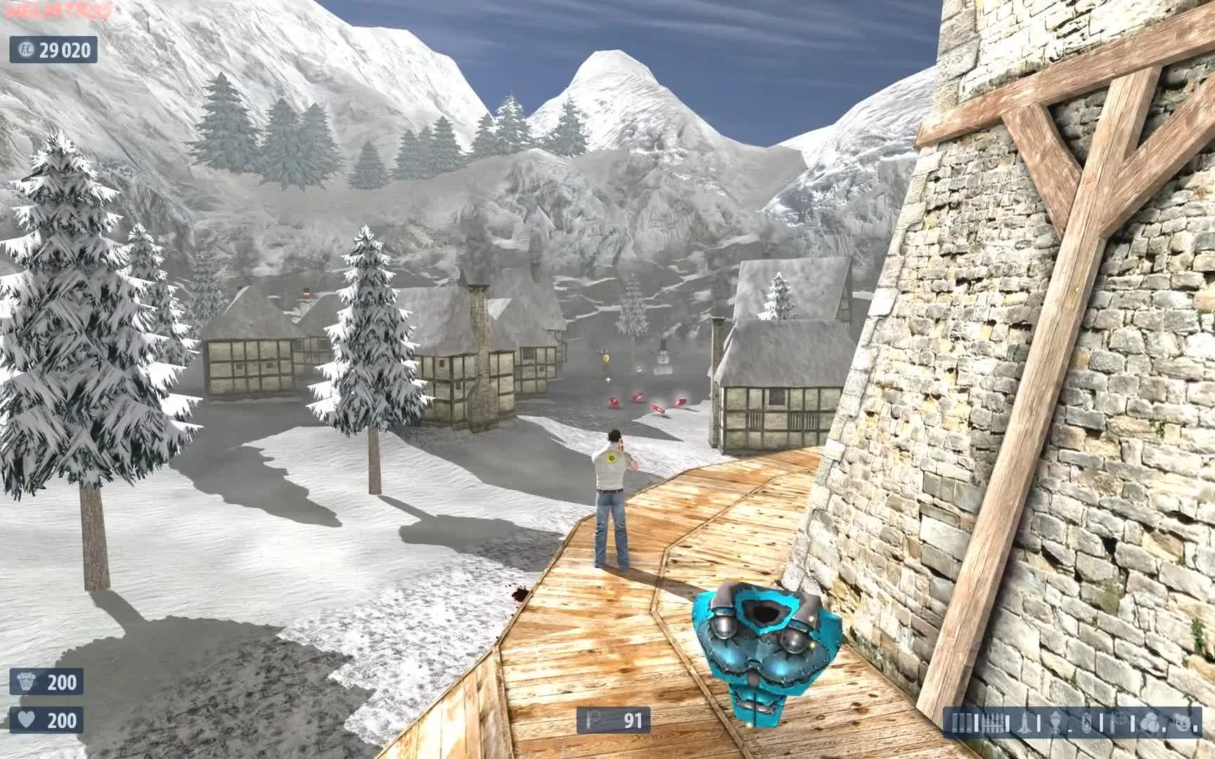 Нахождение секретов Serious Sam HD: TSE. Уровень 11 (14 секретов)