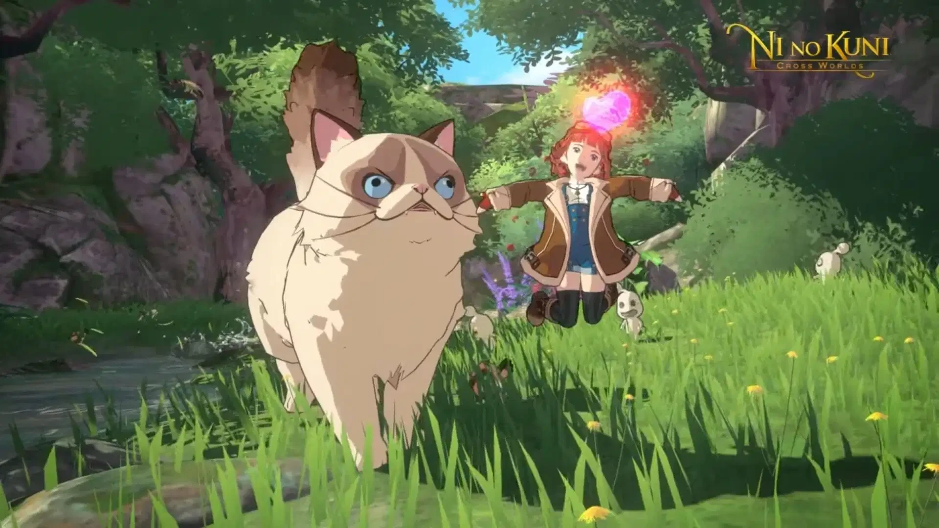 Новые трейлеры Ni no Kuni: Cross Worlds с изображением гигантских кошек и не только