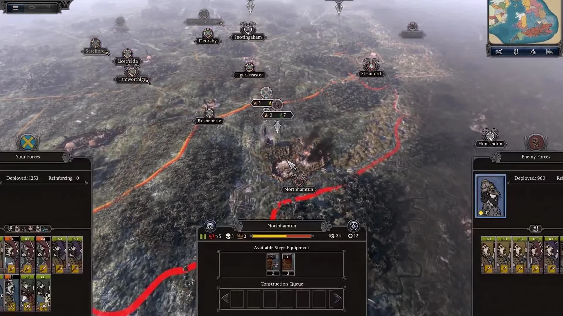 Мерсия летсплей Total War THRONES OF BRITANNIA с переводом на русский