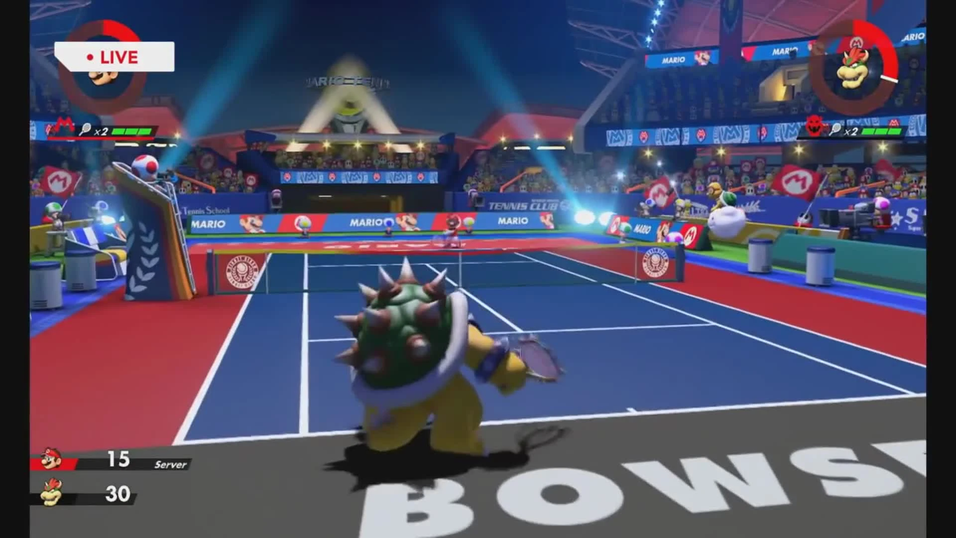 Mario Tennis Aces - Стрим с Comic-Con