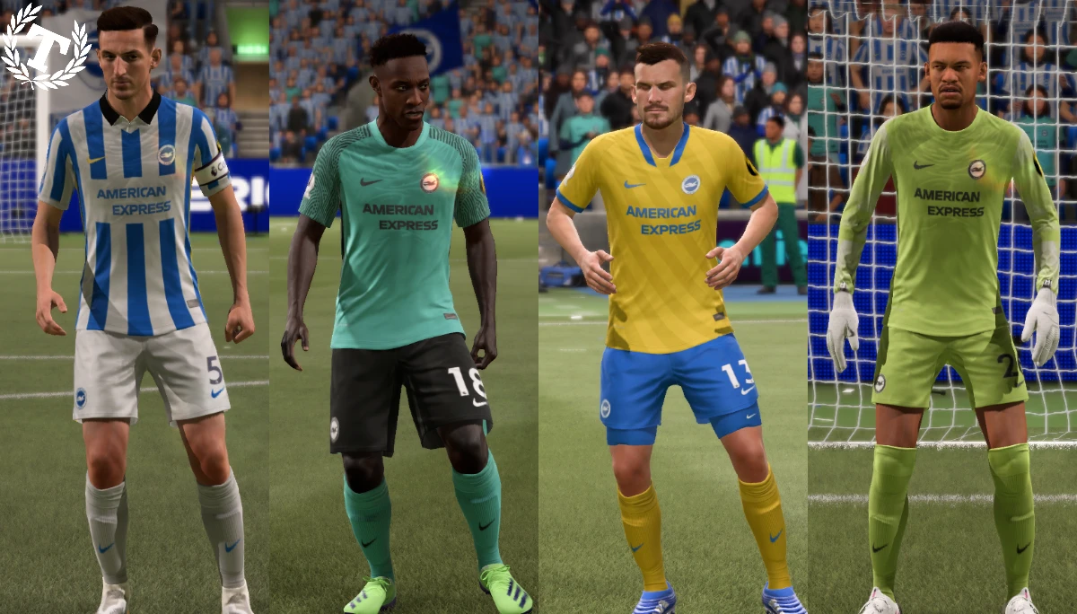 FIFA 21 "Комплект форм Брайтона на сезон 21-22"