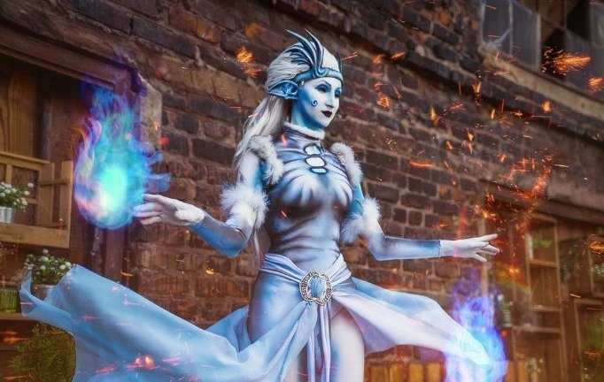 Косплей на Сельфиду из игры Disciples II: Dark Propecy