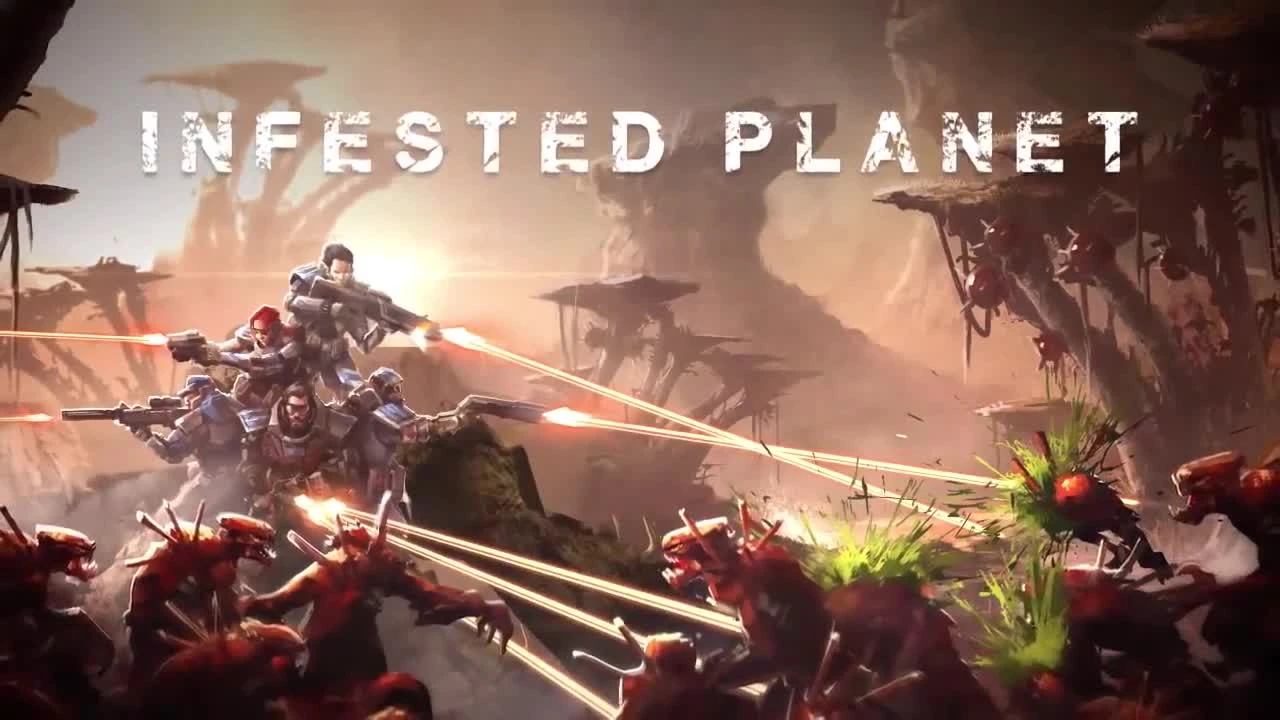 Infested Planet "Трейлер релиза в Steam"