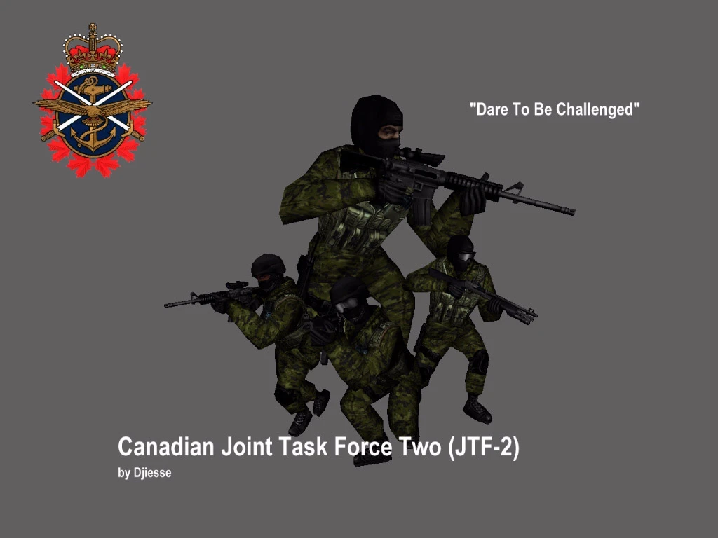 Counter-Strike "Canadian Joint Task Force 2 - Модель игрока"