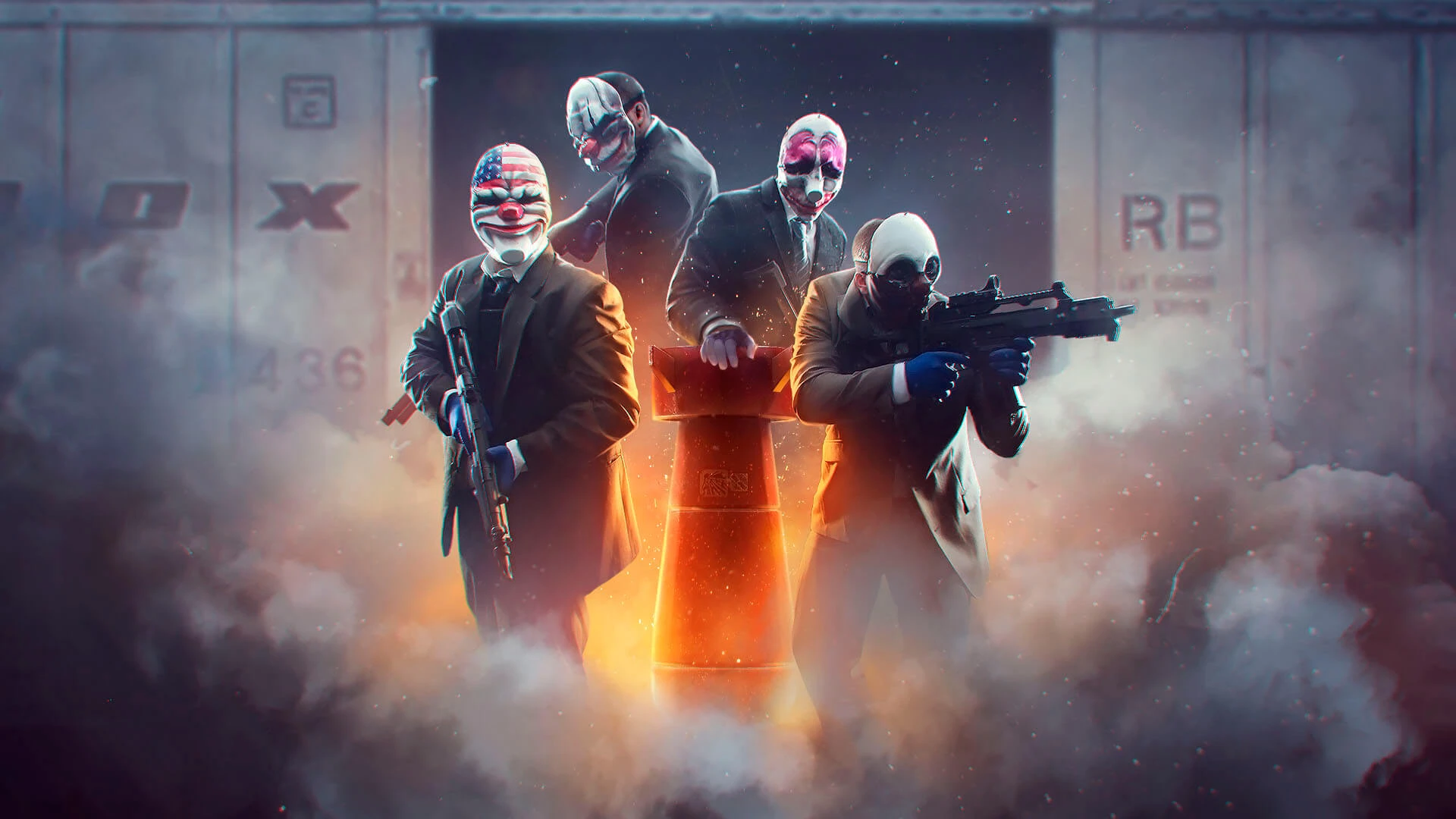 Разработчики Payday 2 запустили хакерскую мини-игру, приз которой - DLC с раскрасками