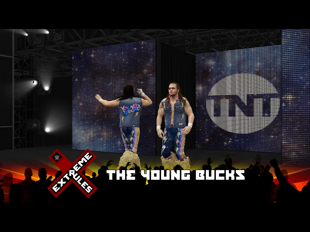 WWE 2K16 "AEW The Young Bucks порт мода для 2k19"