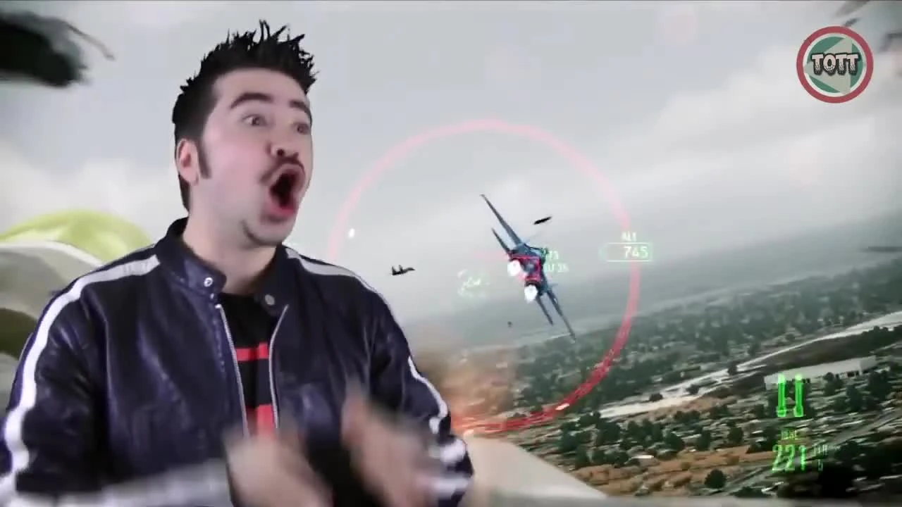 Ace Combat Assault Horizon - обзор от Angry Joe [Русская озвучка]