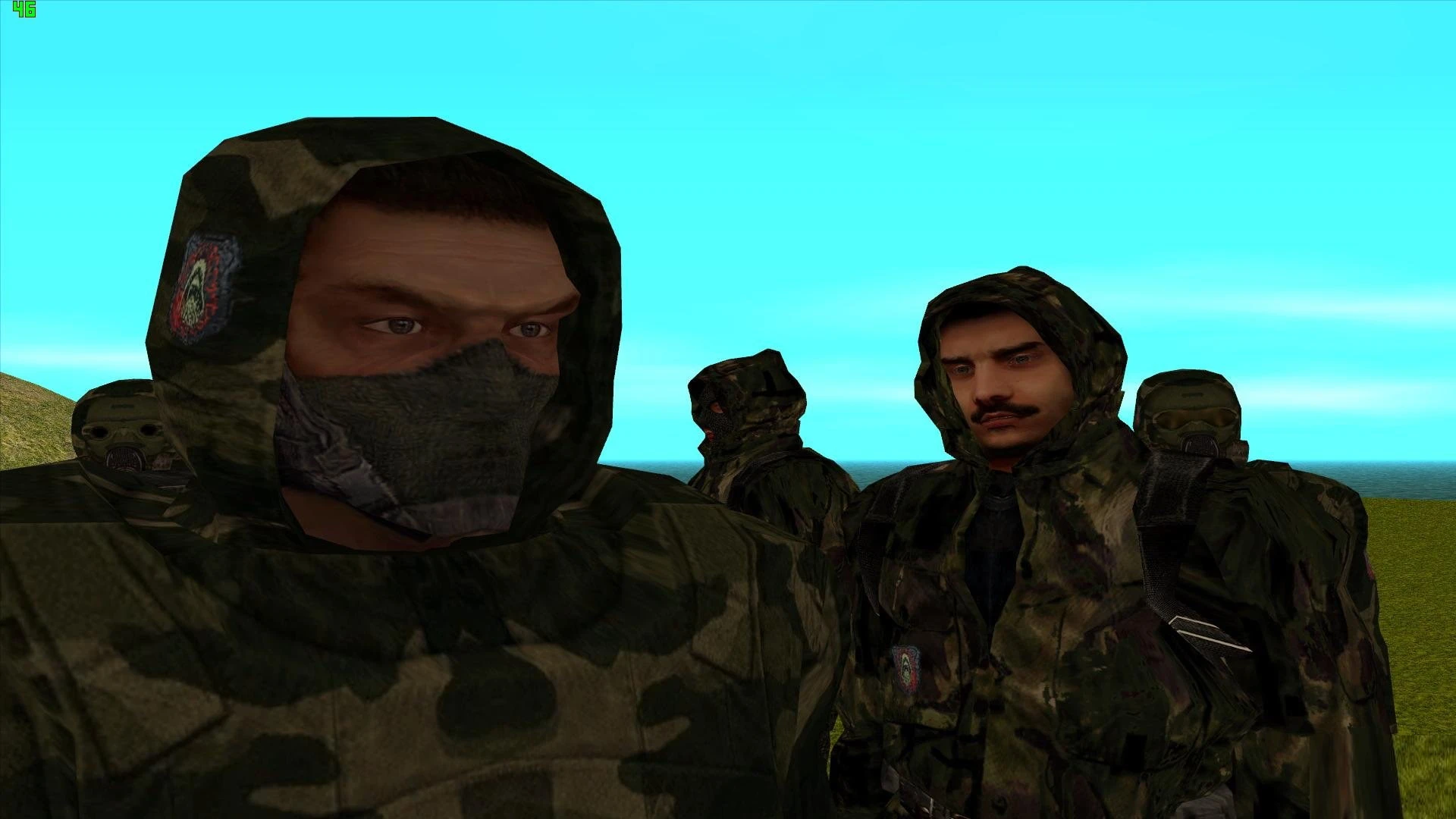 Grand Theft Auto: San Andreas "Группировка Спектрум из S.T.A.L.K.E.R."