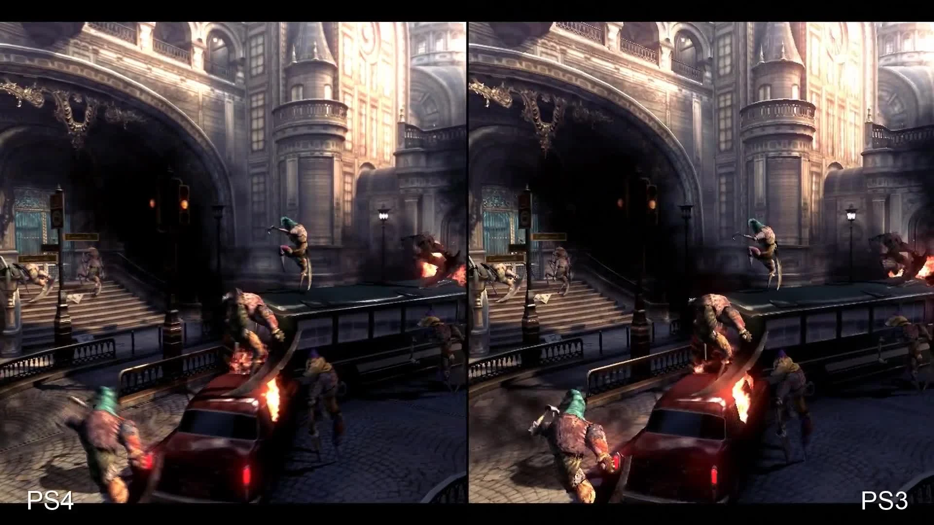 Devil May Cry 4 Special Edition "Сравнение версий для PS4 vs Xbox One/PC/PS3 (Digital Foundry)"