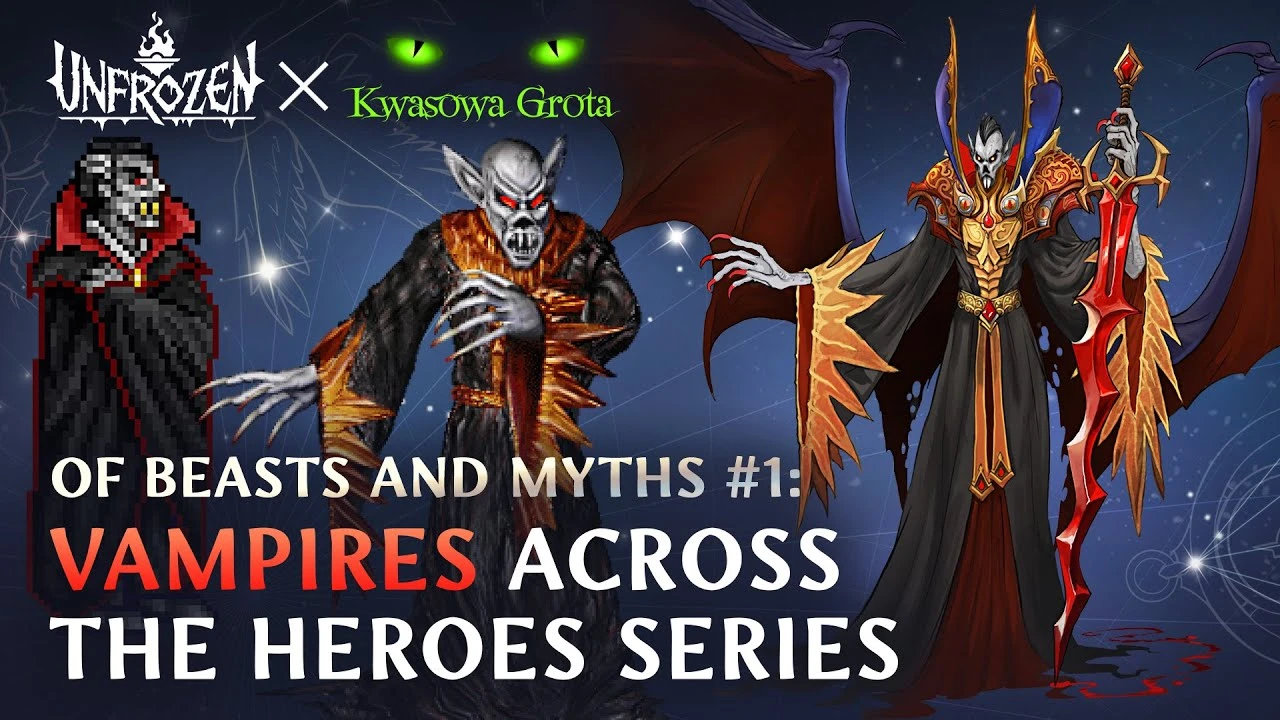 Создатели Heroes of Might & Magic: Olden Era показали эволюцию вампиров в серии