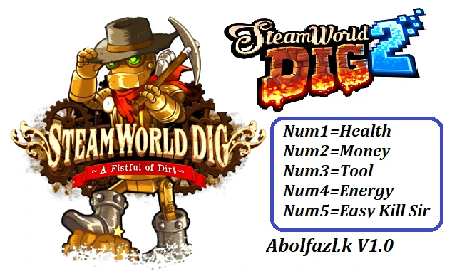 SteamWorld Dig 2: Трейнер/Trainer (+5) [1.0] {Abolfazl.k}