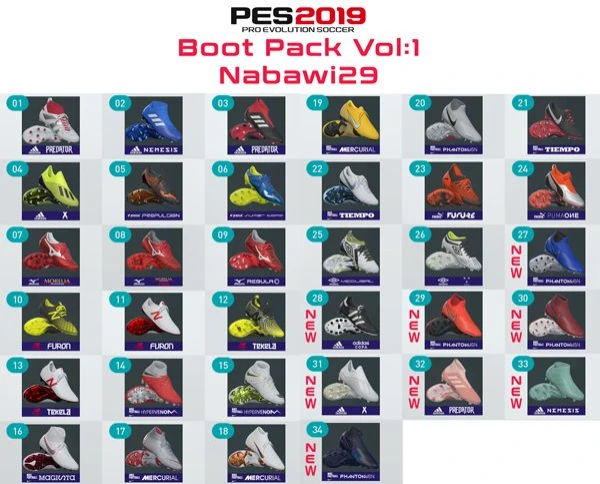 PES 2019 "Bootpack V1 AIO by nabawi29"