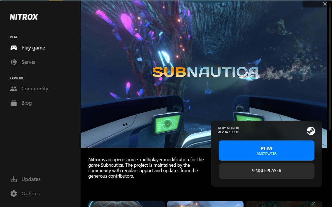 Subnautica "Subnautica Online Mod - Мод на Мультиплеер" [1.7.1.0]
