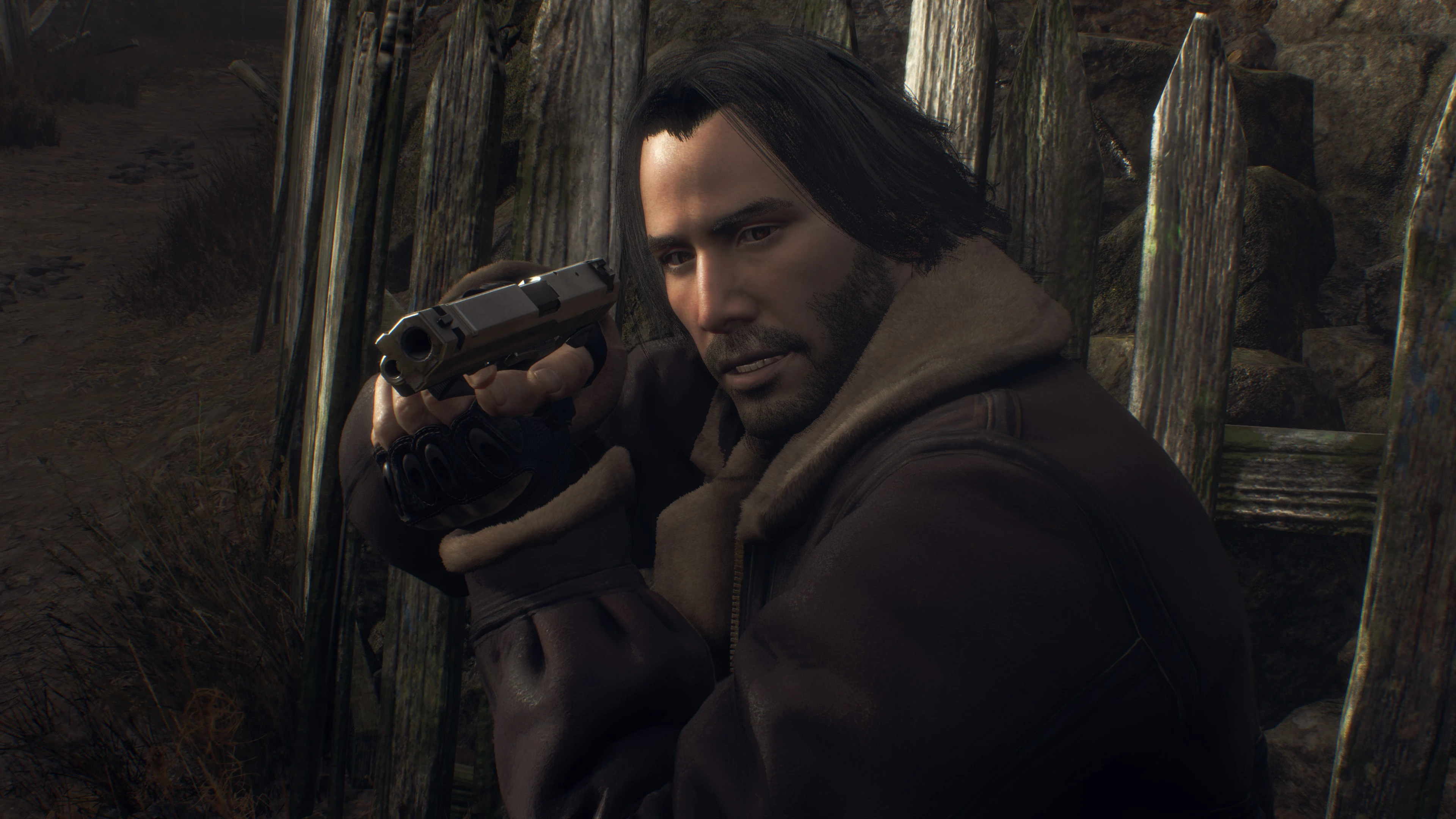 В ремейке нельзя спасти собаку и он в ярости - Джон Уик разносит испанскую деревушку в модификации для Resident Evil 4