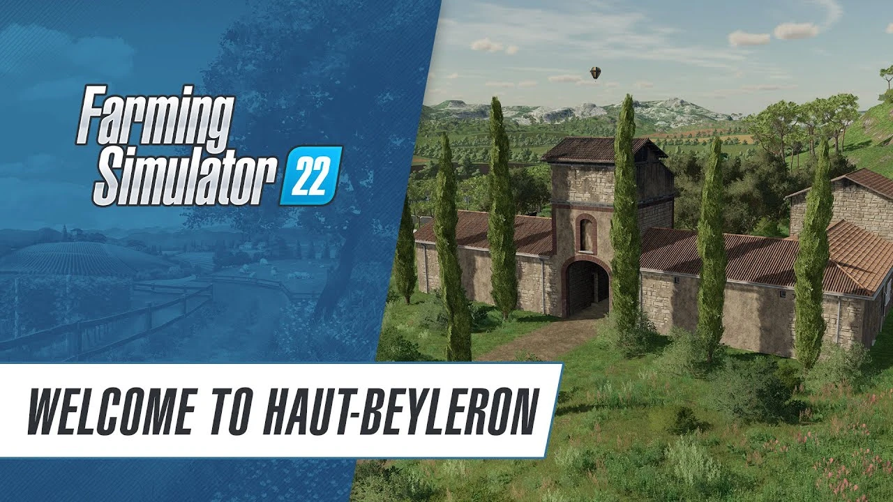 Новый трейлер и скриншоты Farming Simulator 22 представляют карту Верхний Бейлерон