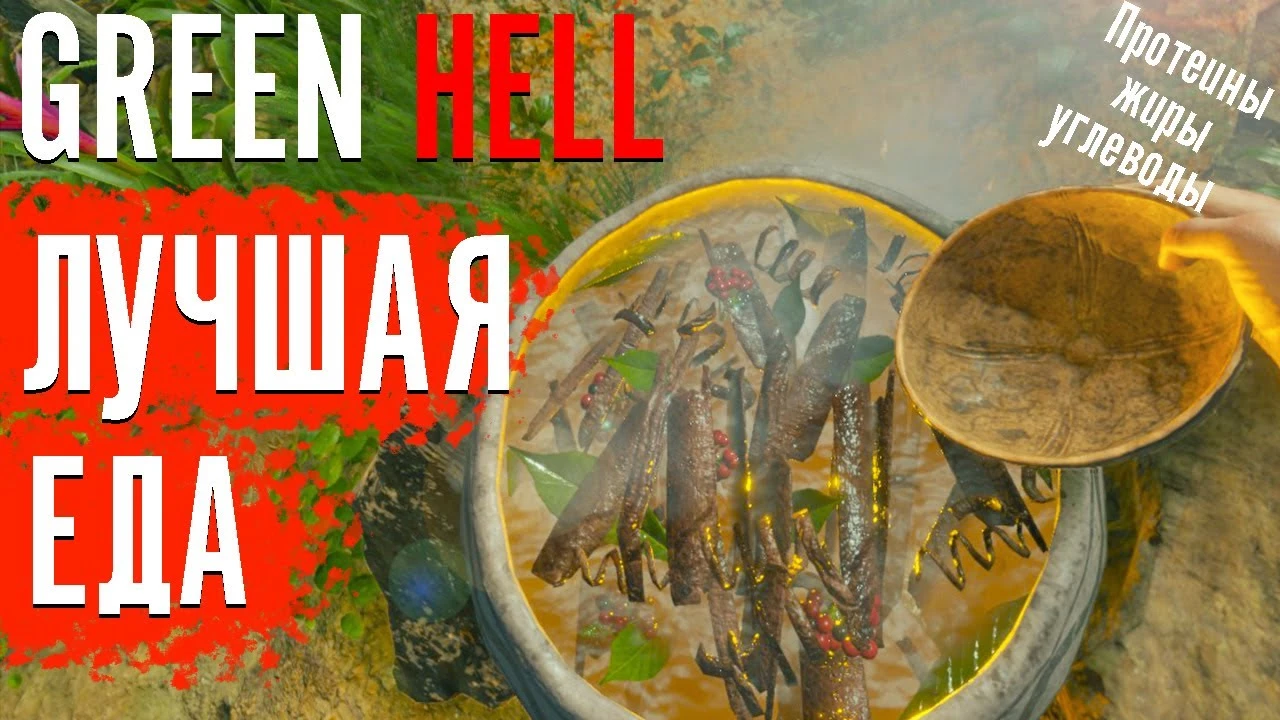 Идеальный рацион в джунглях: подробный гайд по восполнению БЖУ в Green Hell