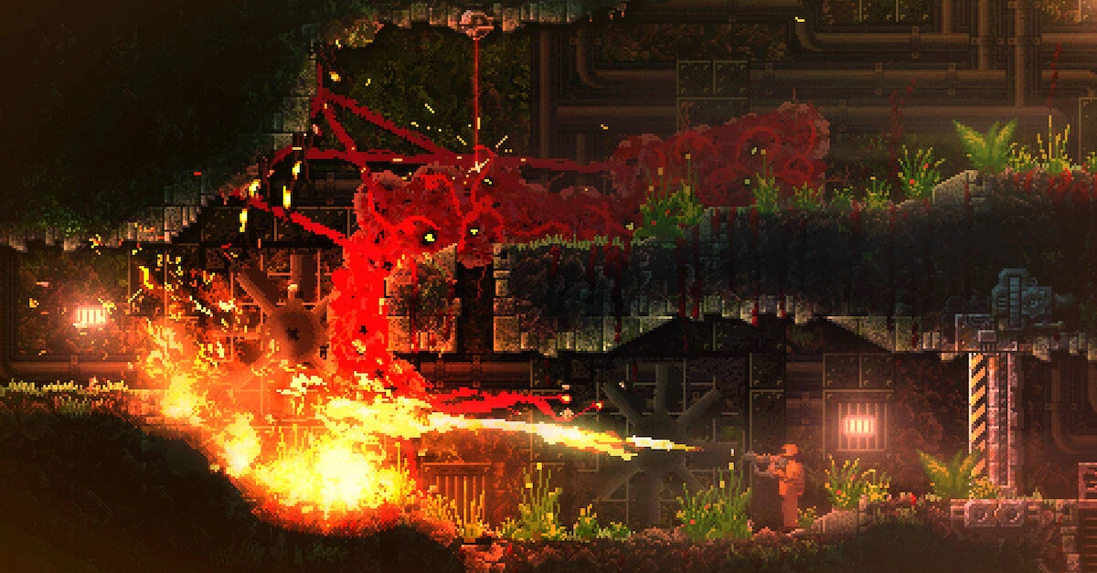 20 минут геймплея Carrion