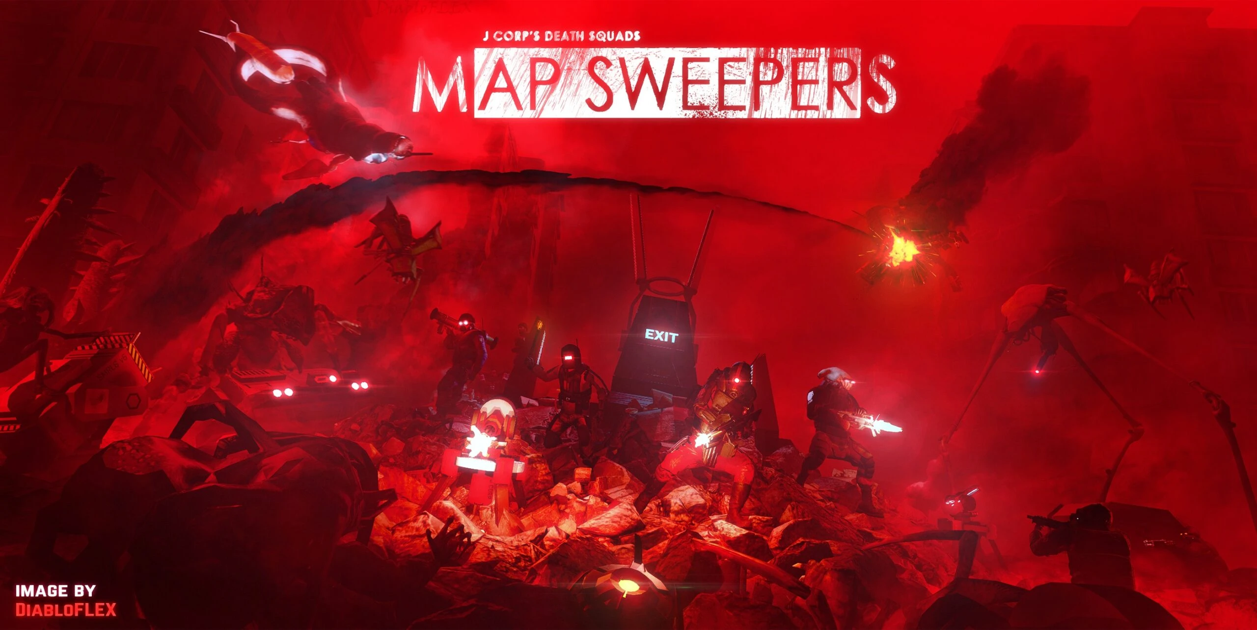 Garry's Mod "Игровой режим Map Sweepers"