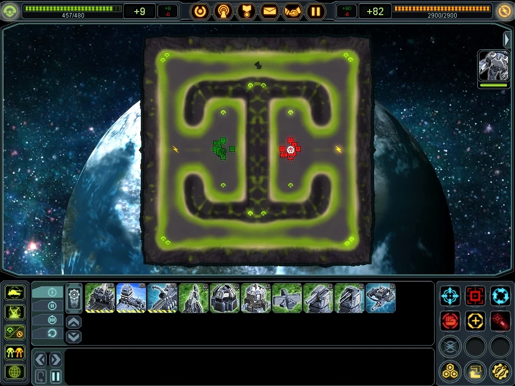 Supreme Commander "Карта - Back at Back"