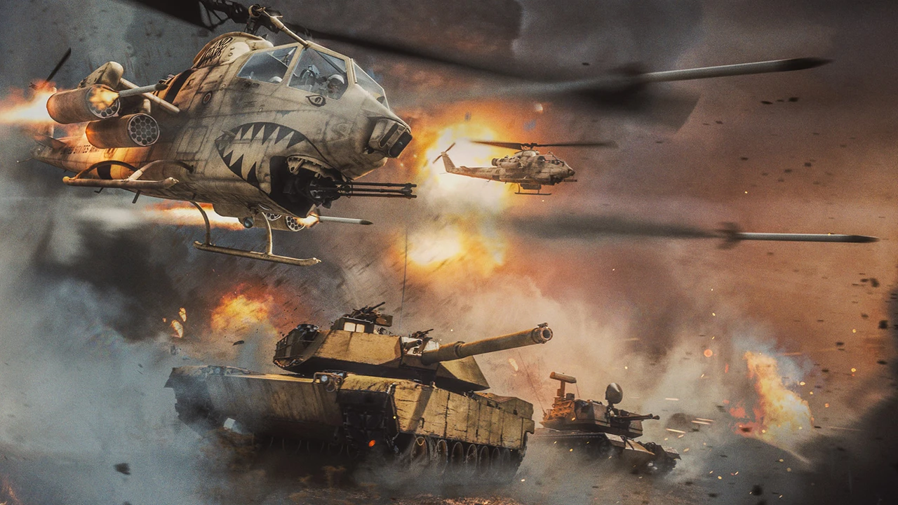 Боевые вертолеты уже доступны в War Thunder с обновлением "Полет Валькирий"