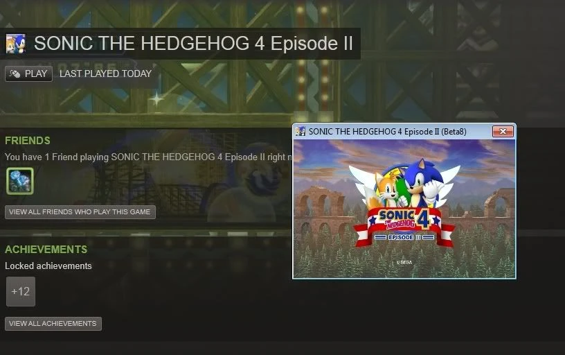 В Steam открылся предзаказ на Sonic The Hedgehog 4: Episode 2 + Слив Бета версии!