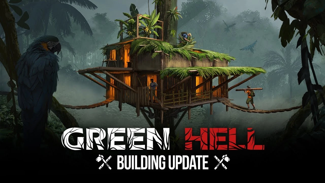 Green Hell получила крупное обновление, улучшающее строительство