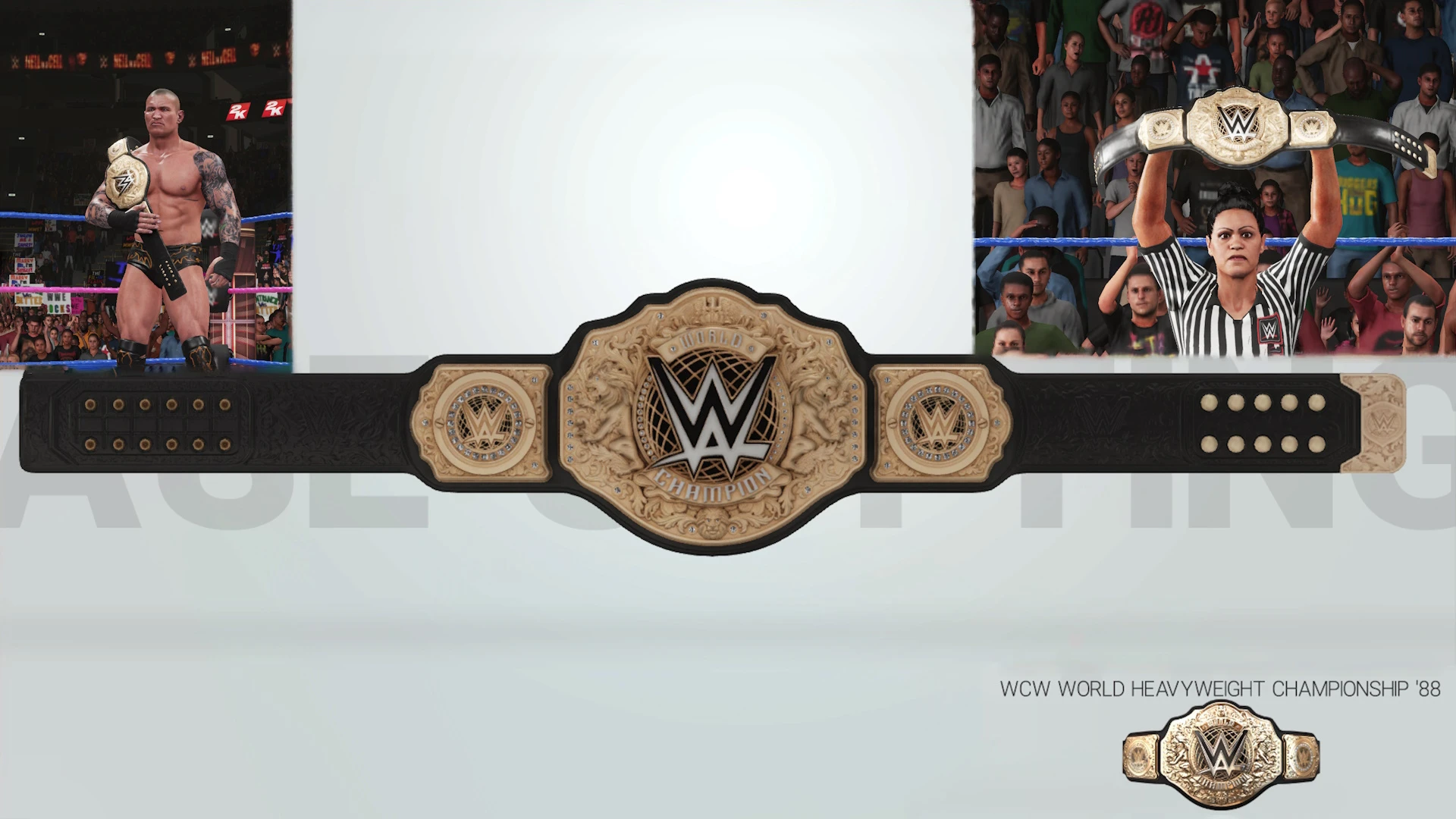 WWE 2K19 "Пояс/Титул Чемпиона мира в тяжелом весе из WWE 2K24"