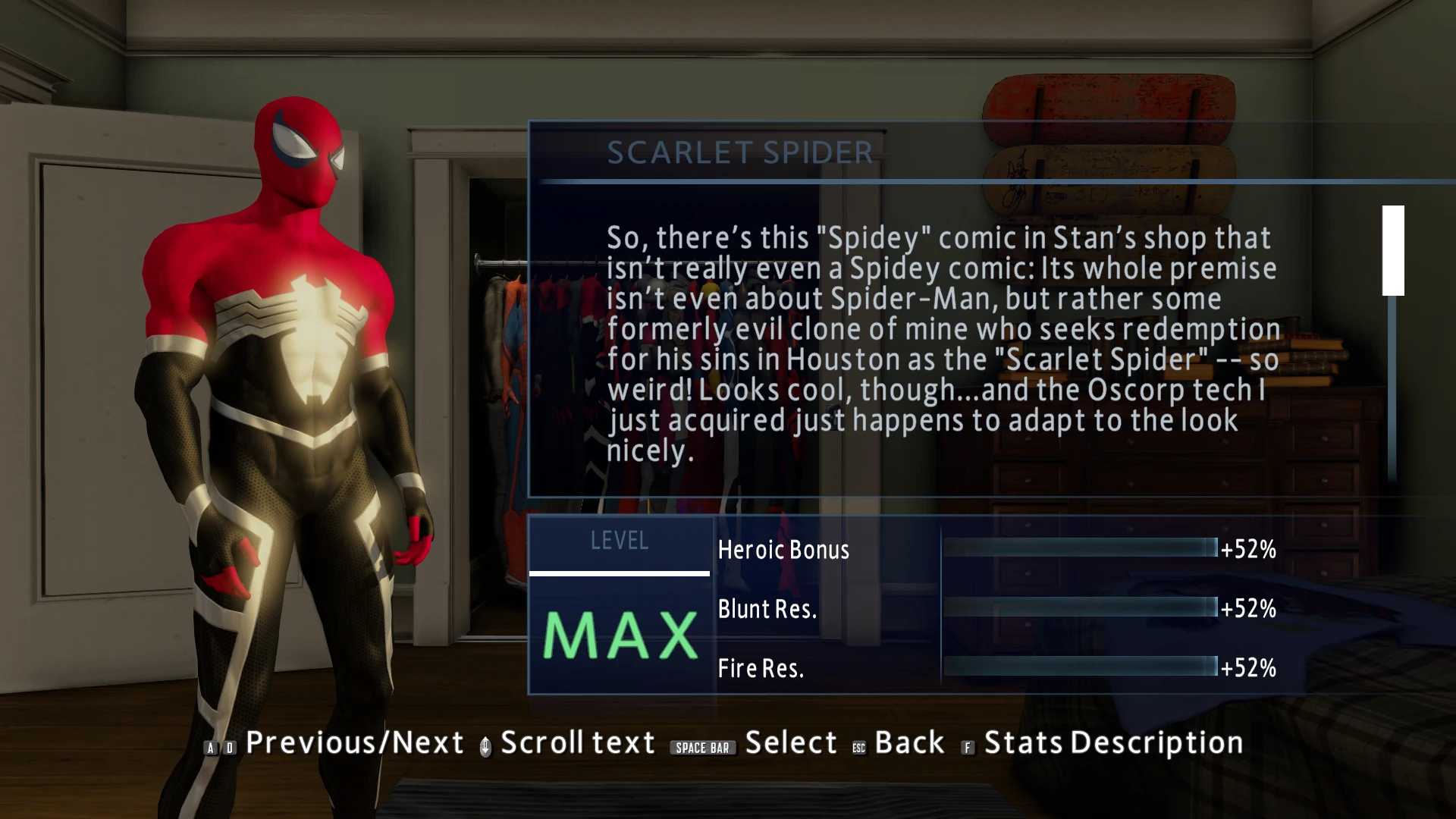 The Amazing Spider-Man 2 "Скин Red&Black Spider Concept[Mike Gens]"