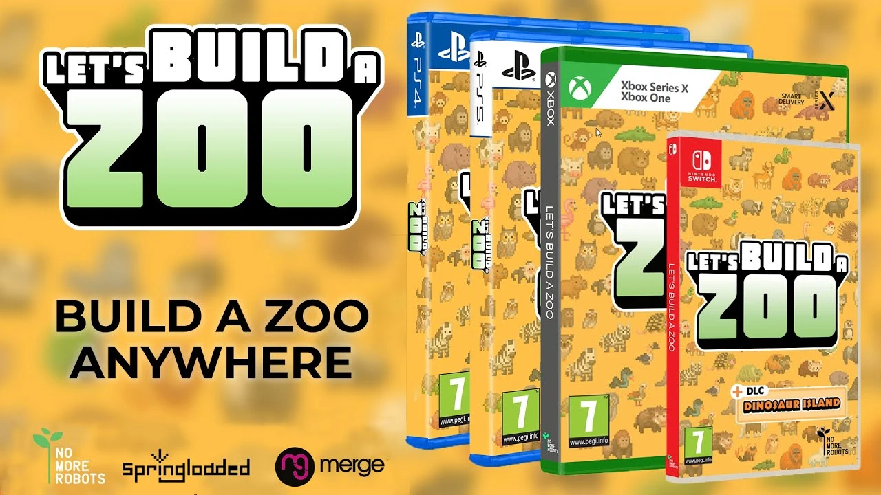 Let's Build A Zoo выйдет на Nintendo Switch, PlayStation и Xbox на следующей неделе