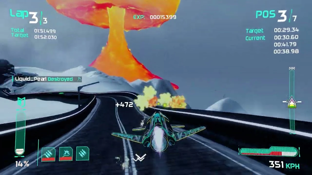 Антигравитационная гонка Flashout 3 добралась до консолей PlayStation и Nintendo Switch