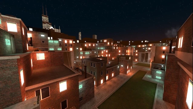 Garry's Mod "Небольшой Город Amber Metro"